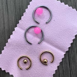 Captive Bead Nipple Jewelry